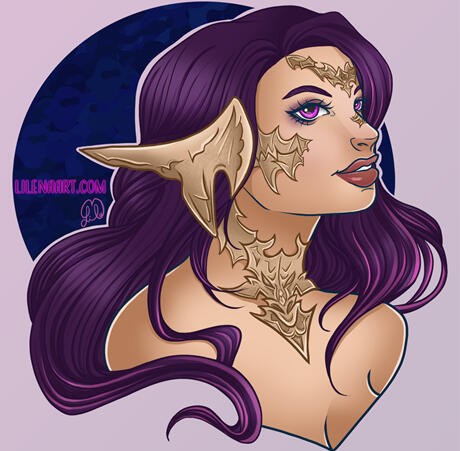 Commission by https://twitter.com/Lilenaart