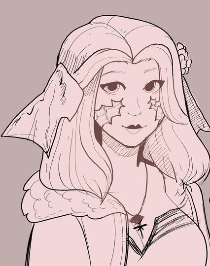 Art Party Sketch by https:/twitter.com/sumiyumiffxiv
