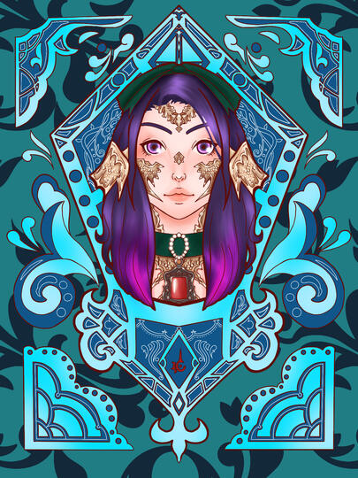 Commission by https://twitter.com/Lilenaart