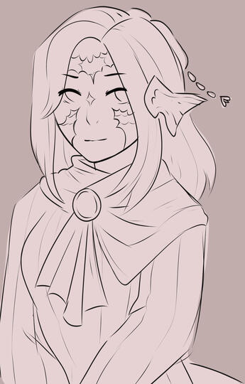 Art Party Sketch by https://twitter.com/sumiyumiffxiv