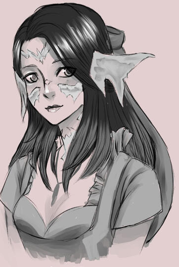 Art Party Sketch by https://twitter.com/StarStriderArt