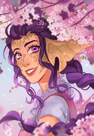 Commission by https://twitter.com/91burrow