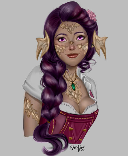 Commission by https://twitter.com/HelenAimeeArt