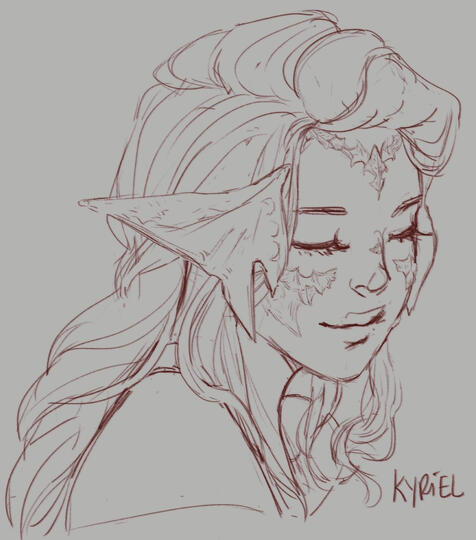 Art Party Sketch by https://twitter.com/blobmorning