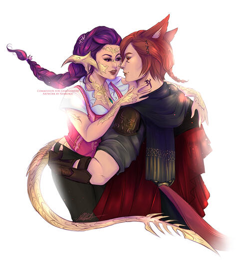 Commission by https://twitter.com/nekrokat