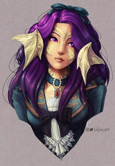 Commission by https://twitter.com/Lilyia_art